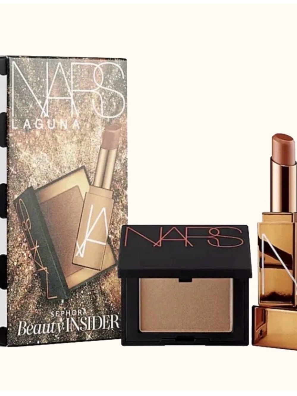 NARS Laguna Sephora Birthday‎ Gift Set Bronzer & Lip Balm New